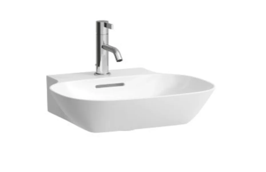 Раковина Laufen Ino Saphir Keramik 56х45 8.1030.2.000.104.1 АКВАМЕТРИЯ