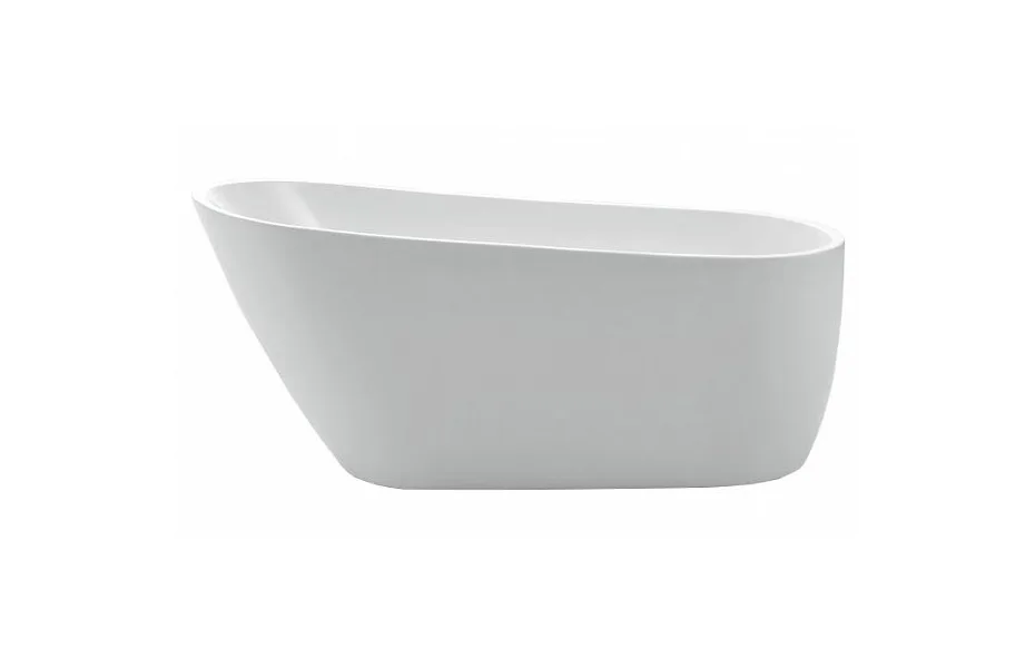 Акриловая ванна BelBagno 170х70 см BB62-1700-W0 без перелива, белый МОСПЛИТКА