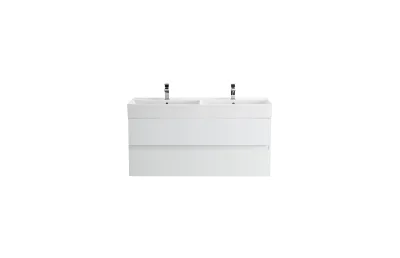 Тумба с раковиной Cezares Molveno 46 120 см MOLVENO 46-120-2C-SO-2-BG bianco ghiaccio МОСПЛИТКА