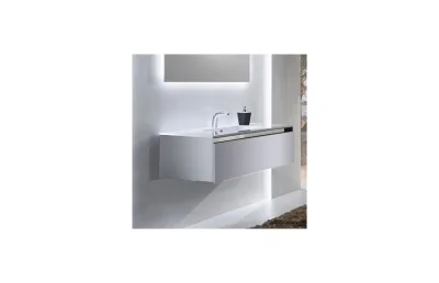 Тумба с раковиной Sanvit Кубэ-1 90 см kkube1090w МОСПЛИТКА