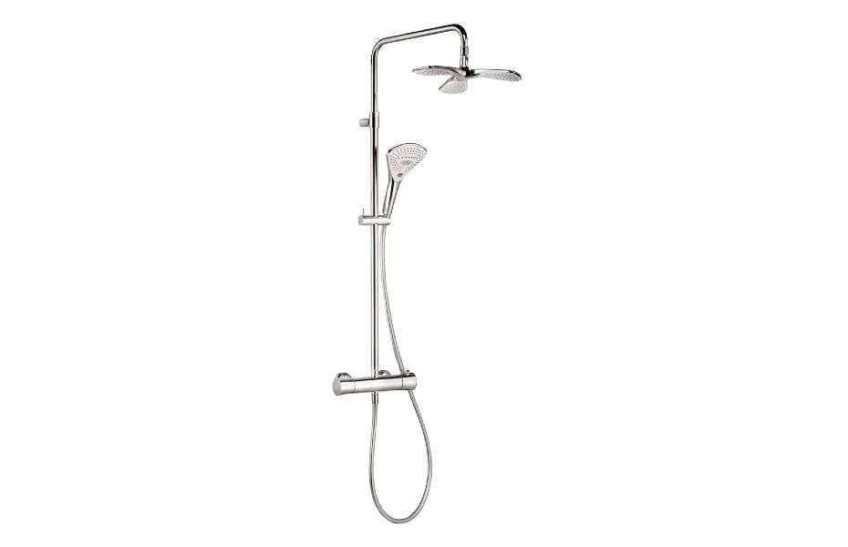 KLUDI Dual Shower System с термостатом, с душевой лейкой Fizz АТЕЛЬЕ ВАННОЙ КОМНАТЫ. САМАРА