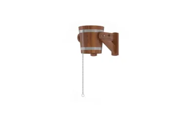 Обливное устройство BENTWOOD Лиственница Морёная 12 л. Малое ПАР МАСТЕР