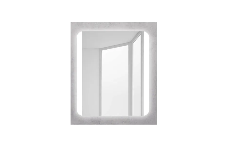 BELBAGNO Зеркало со встроенным светильником и кнопочным выключателем, 12W, 220-240V, 700x30x600 АТЕЛЬЕ ВАННОЙ КОМНАТЫ. САМАРА