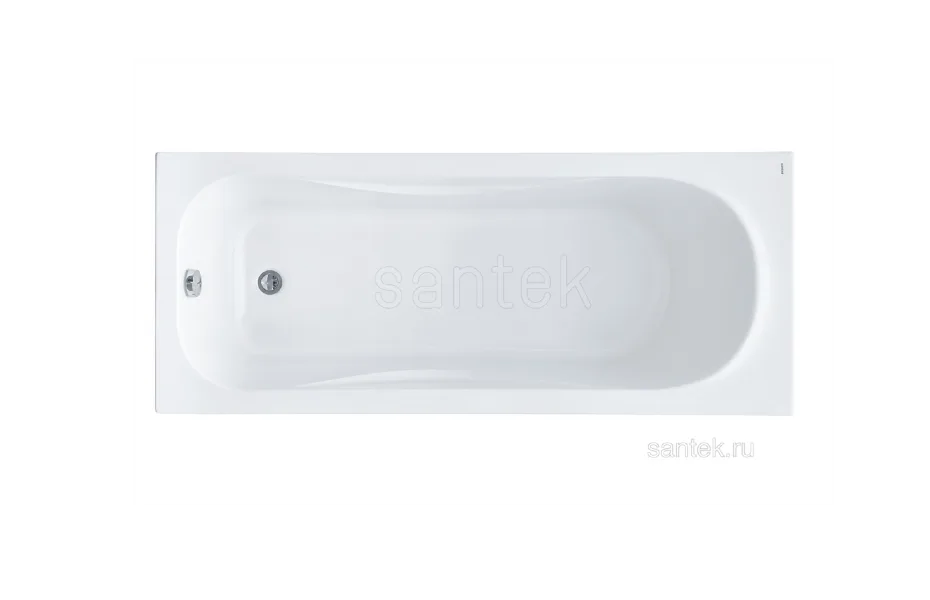 SANTEK Tenerife 170х70 Ванна акриловая прямоугольная АТЕЛЬЕ ВАННОЙ КОМНАТЫ. САМАРА
