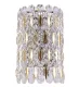 Crystal Lux LIRICA AP2 CHROME/GOLD-TRANSPARENT ЭСТЕТИКА СВЕТА