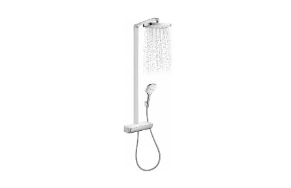 Душевая стойка Hansgrohe Raindance Select Showerpipe E300 2jet (хром) 27128000 АКВАМЕТРИЯ