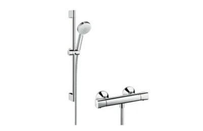 Душевая система внешнего монтажа Hansgrohe Combi Crometta 100 Vario 27030400 АКВАМЕТРИЯ