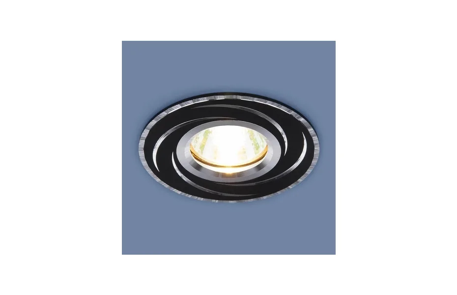 ВСТРАИВАЕМЫЙ СВЕТИЛЬНИК ELEKTROSTANDARD 2002 MR16 BK/SL ЧЕРНЫЙ/СЕРЕБРО 4690389059711 MNOGOROZETOK - МНОГОРОЗЕТОК
