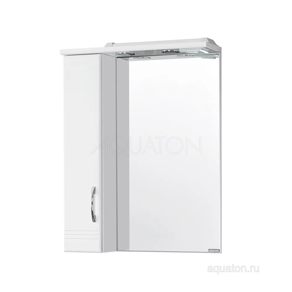 AQUATON Онда 60 Зеркальный шкафчик АТЕЛЬЕ ВАННОЙ КОМНАТЫ. САМАРА