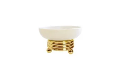 BOHEME Hermitage Gold Мыльница настольная, золото АТЕЛЬЕ ВАННОЙ КОМНАТЫ. САМАРА