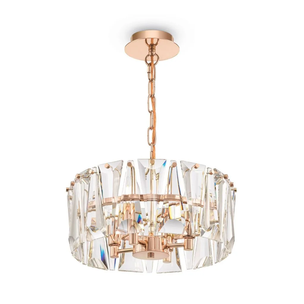 Хрустальная люстра Maytoni Puntes MOD043PL-04G MAYTONI