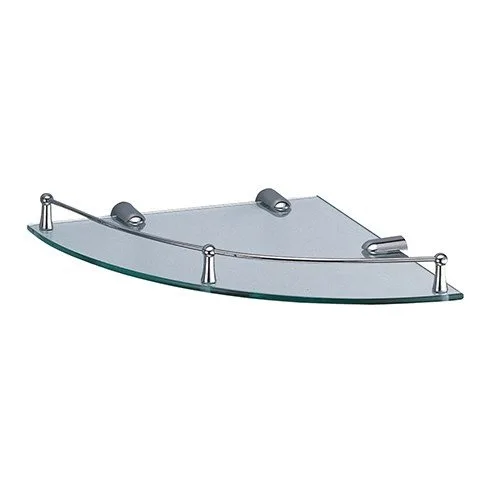 WasserKRAFT K-544 Полка стеклянная угловая АТЕЛЬЕ ВАННОЙ КОМНАТЫ