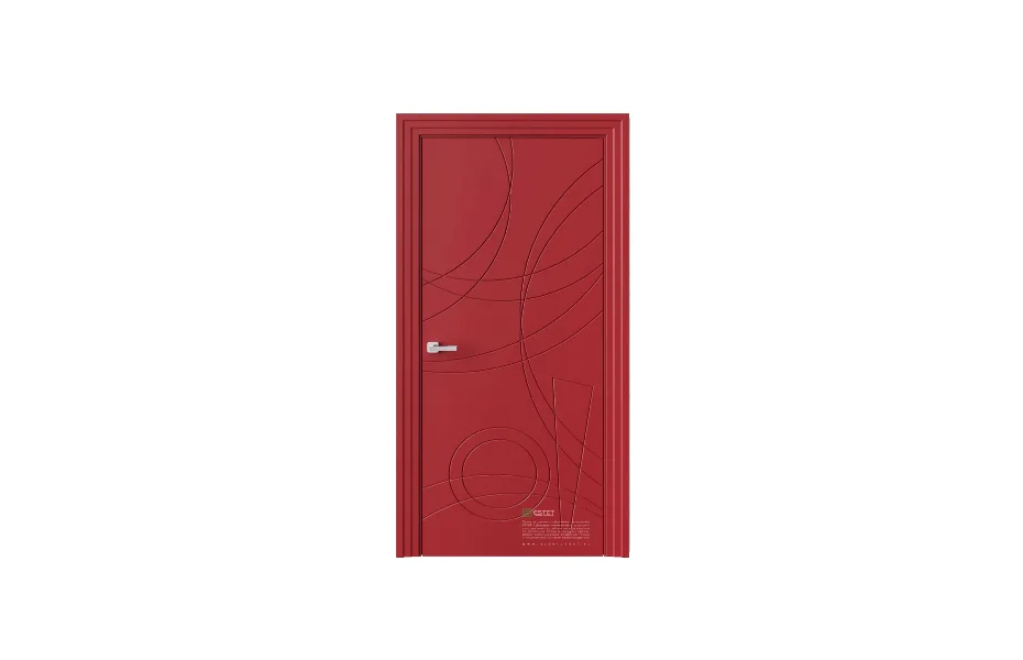 Межкомнатная дверь Perfect P11 RAL3002 7 ДВЕРЕЙ