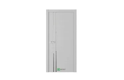 Межкомнатная дверь Ways W9 Ясень грау зеркало 7 ДВЕРЕЙ