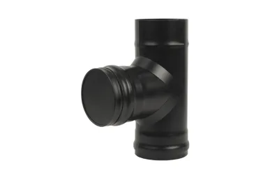 Тройник 90° ВЕЗУВИЙ Black (430; 0,8) D115 ПАР МАСТЕР