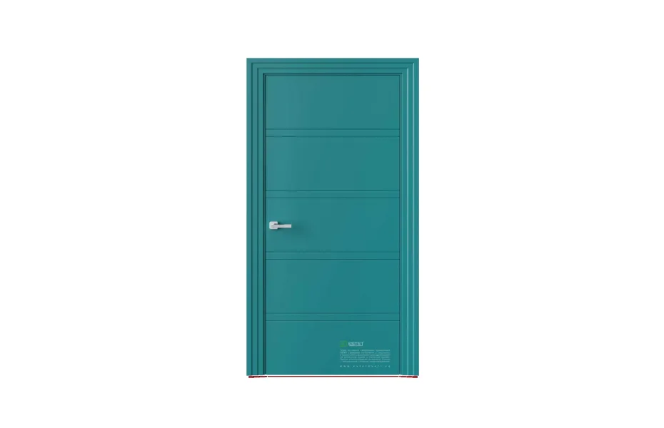 Межкомнатная дверь Perfect P5 RAL5021 7 ДВЕРЕЙ