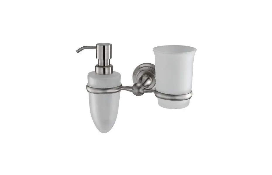 WasserKRAFT Ammer K-7089 Держатель стакана и дозатора АТЕЛЬЕ ВАННОЙ КОМНАТЫ. САМАРА