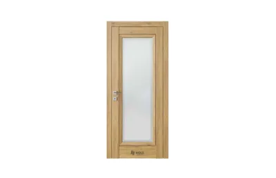 Plaza PL2 Дуб миели стекло 1 7 ДВЕРЕЙ