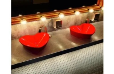 Раковина накладная Sanita Luxe Love Is Red LOVSLWB03 АКВАМЕТРИЯ