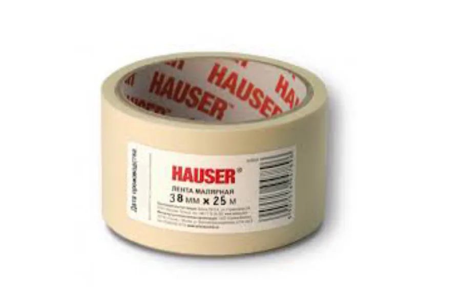 Hauser Малярная лента ST белая (38ммх25м) ПЛИНТУС ХОЛЛ