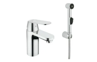 Смеситель для раковины Grohe Eurosmart Cosmopolitan с гигиеническим душем 23125000 АКВАМЕТРИЯ