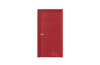 Межкомнатная дверь Perfect P5 RAL3002 7 ДВЕРЕЙ