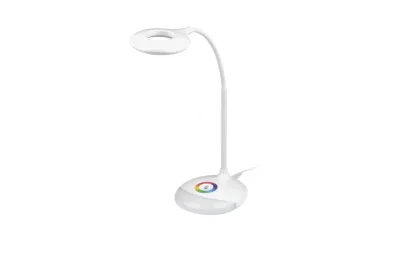 НАСТОЛЬНАЯ ЛАМПА (UL-00001496) UNIEL TLD-535 WHITE/LED/250LM/5500K/DIMMER MNOGOROZETOK - МНОГОРОЗЕТОК