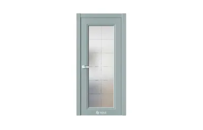 Neo Classic N2 Лунный RAL7042 стекло 7 ДВЕРЕЙ