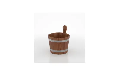 Ушат BENTWOOD Лиственница Морёная 5 л. ПАР МАСТЕР
