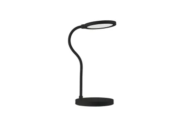 НАСТОЛЬНАЯ ЛАМПА (UL-00003339) UNIEL TLD-553 BLACK/LED/400LM/4500K/DIMMER/USB MNOGOROZETOK - МНОГОРОЗЕТОК