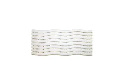 Коврик PLAST-TURF Soft Step №1 White Dotted (Белый с точками) ПАР МАСТЕР