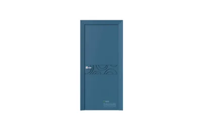 Межкомнатная дверь Novella N28 RAL5009 7 ДВЕРЕЙ