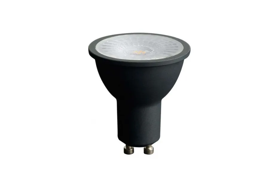 ЛАМПА СВЕТОДИОДНАЯ FERON GU10 7W 2700K ЧЕРНАЯ LB-1607 48956 МОСПЛИТКА