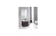 Тумба с раковиной BelBagno ETNA39-500/390-2C-SO-RW-P 50 см, коричневая матовая МОСПЛИТКА
