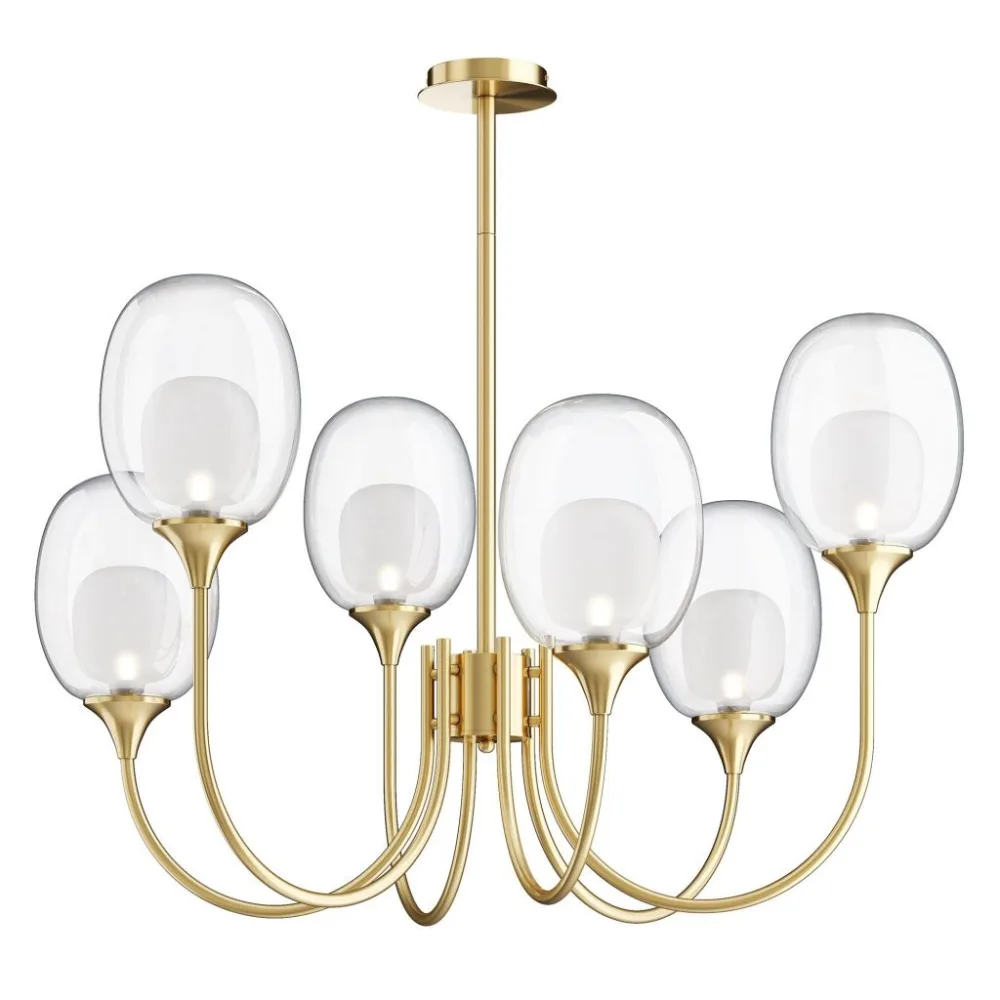 Люстра на штанге Maytoni Aura MOD016PL-06BS MAYTONI