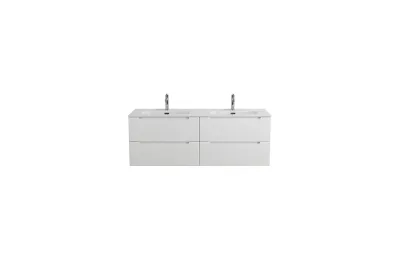 Тумба с раковиной BelBagno Etna 140 см ETNA-1400-4C-SO-2-BL bianco lucido МОСПЛИТКА