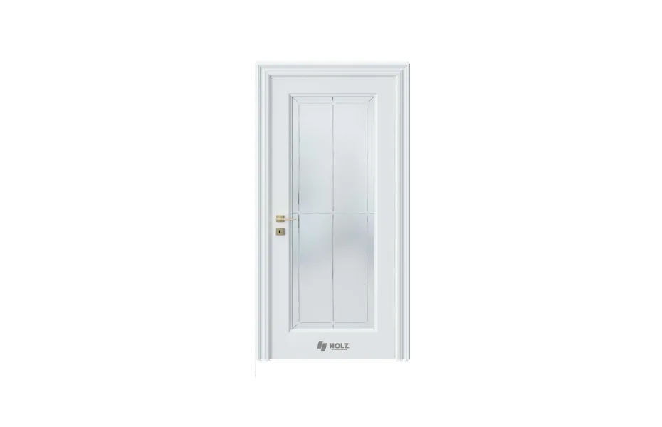Deloress DL2 RAL9003 стекло 3 7 ДВЕРЕЙ