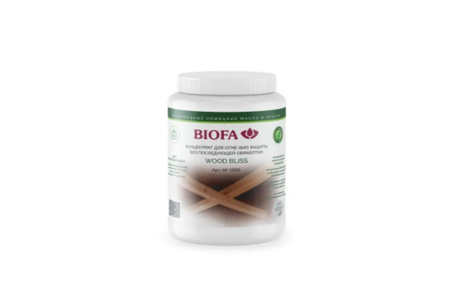 1030 BIOFA WOOD BLISS КОНЦЕНТРАТ ДЛЯ ОГНЕ-БИО ЗАЩИТЫ БЕЗ ПОСЛЕДУЮЩЕЙ ОБРАБОТКИ БИОФА – САМАРА