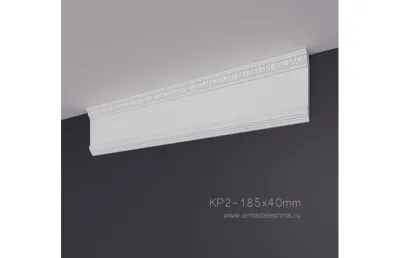 Карниз с рисунком КР-2 АРМАДА. Лепнина из гипса