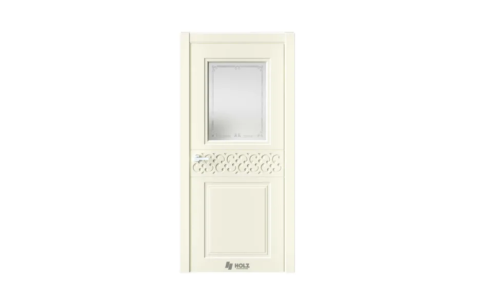 Neo Classic N26 Песчаный RAL1013 стекло 7 ДВЕРЕЙ