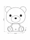 НАСТОЛЬНАЯ ЛАМПА LUCIDE DODO BEAR 71590/03/31 MNOGOROZETOK - МНОГОРОЗЕТОК