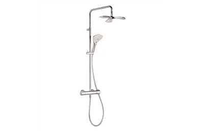 KLUDI Dual Shower System с термостатом, с душевой лейкой Fizz АТЕЛЬЕ ВАННОЙ КОМНАТЫ. САМАРА