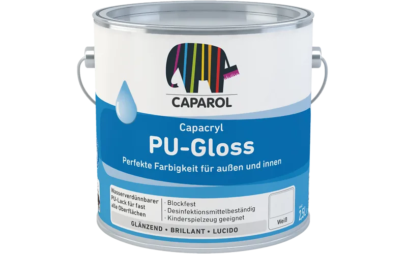 Эмаль полиуретановая Caparol Capacryl PU-Gloss 2,4л КАПАРОЛ ЦЕНТР САМАРА