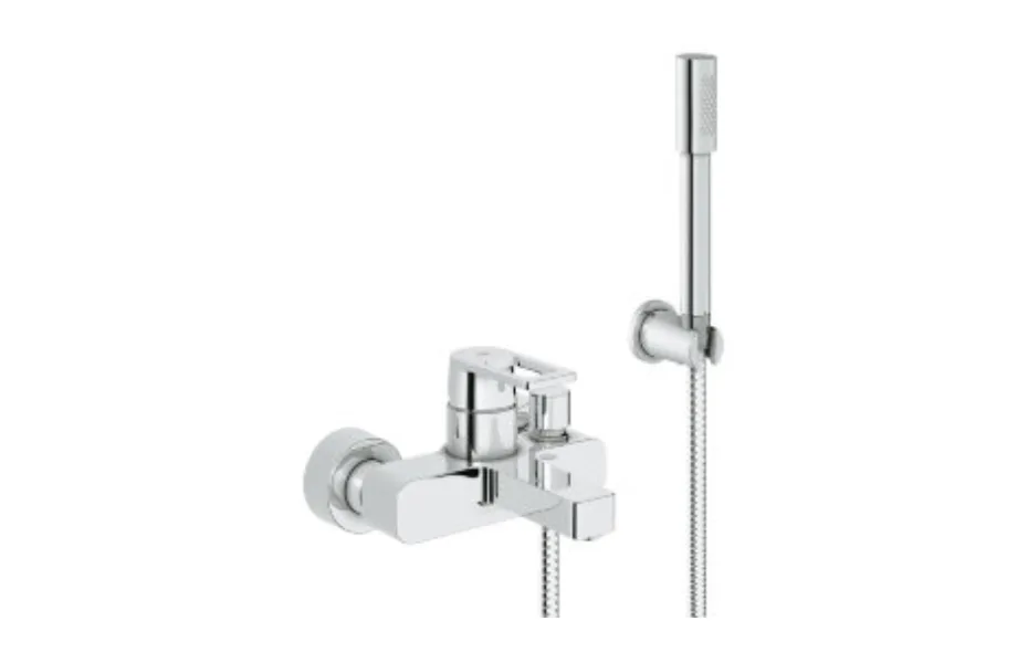 Смеситель для ванны Grohe Quadra с душевым гарнитуром 32639000 АКВАМЕТРИЯ