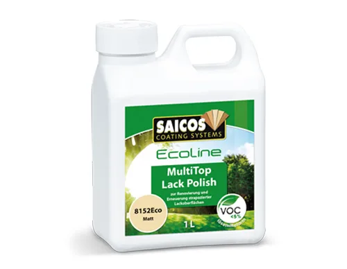 Средство по уходу Ecoline MultiTop Lack Polish SAICOS. МАСЛА, КРАСКИ, КЛЕЙ