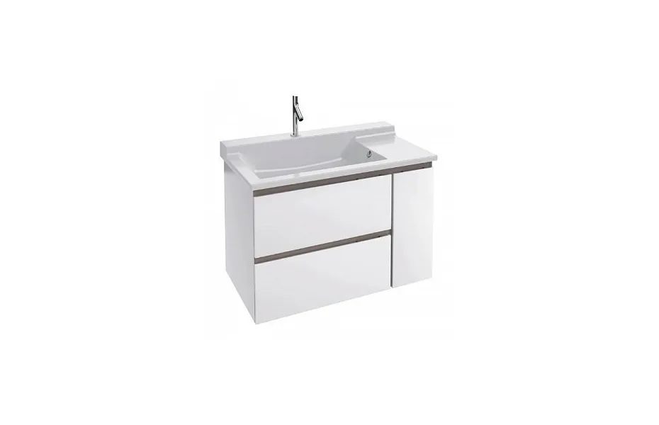 Тумба с раковиной Jacob Delafon Soprano 75 см EB1330-N18 белый МОСПЛИТКА