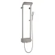 BLACK&WHITE Душевая панель W2040 Brushed Nickel (1300х405x230 АТЕЛЬЕ ВАННОЙ КОМНАТЫ. САМАРА