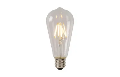 ЛАМПА СВЕТОДИОДНАЯ LUCIDE E27 7W 2700К ПРОЗРАЧНАЯ 49084/07/60 МОСПЛИТКА