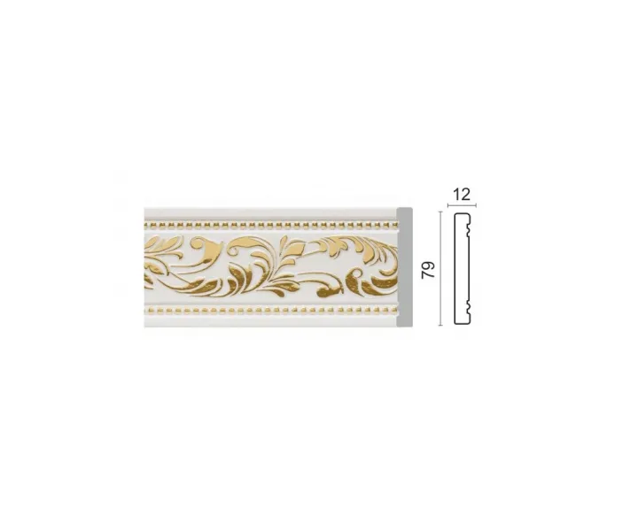 Молдинг широкий 150G ПЛИНТУС ХОЛЛ