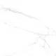 Atlantic white Керамогранит белый Полированный 60x120 LAPARET